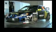 ken block gymkhana in his subaruu