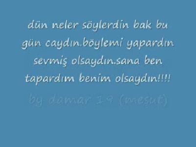 sinan özen kar tanesi mesut